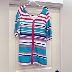 Pink Lily Boutique striped mini dress